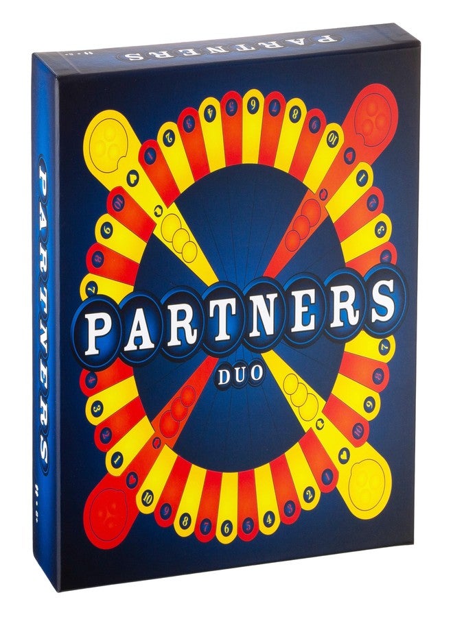 PARTNERS Duo | 1st USA Edition | A 1vs1 Strategy Game | Perfect 2 Player Board Game for Game Night with Friends, Family, Adults, Significant Others, Teens, All Ages - Image 1